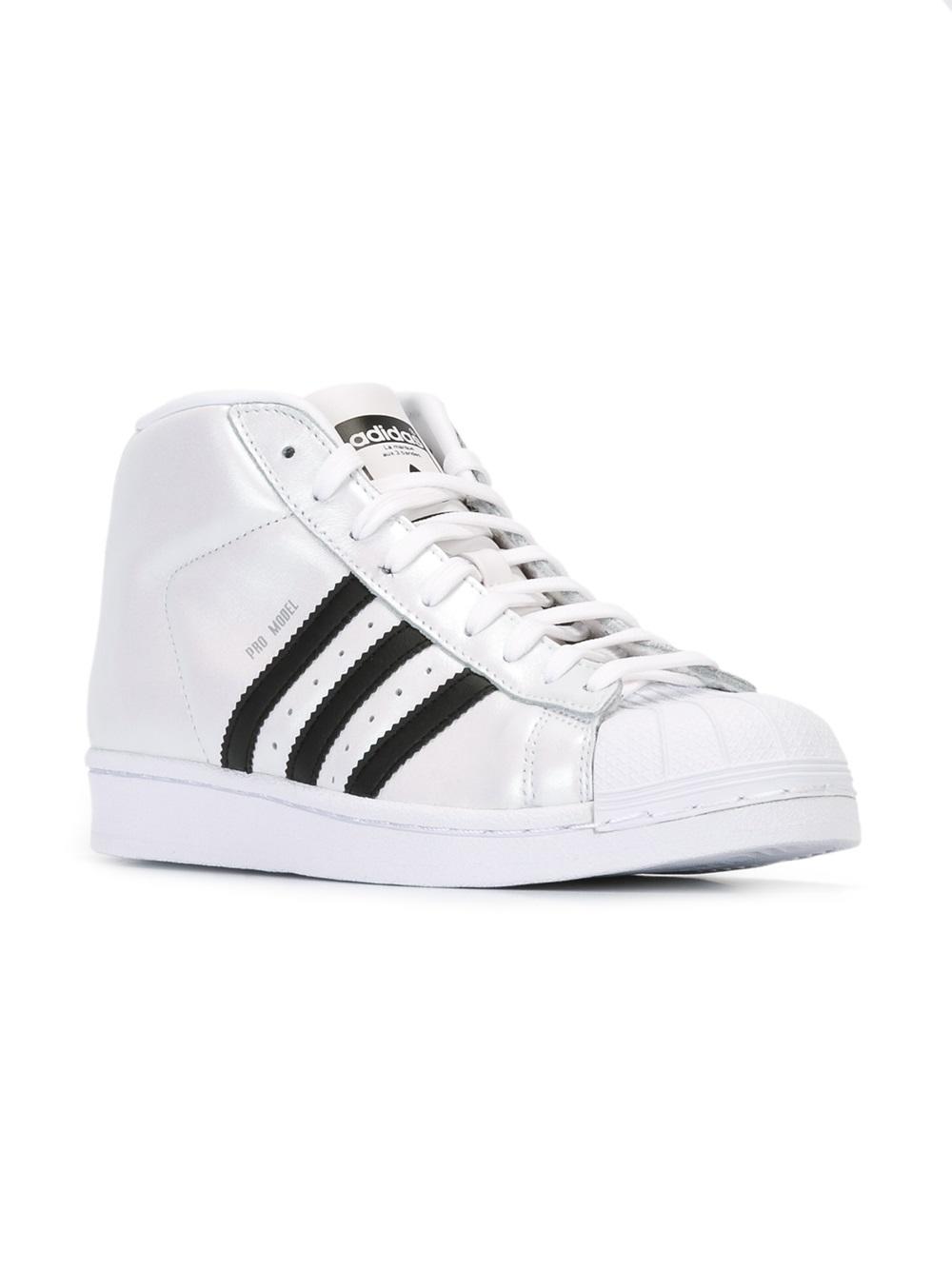 'Pro Model' hi-top sneakers