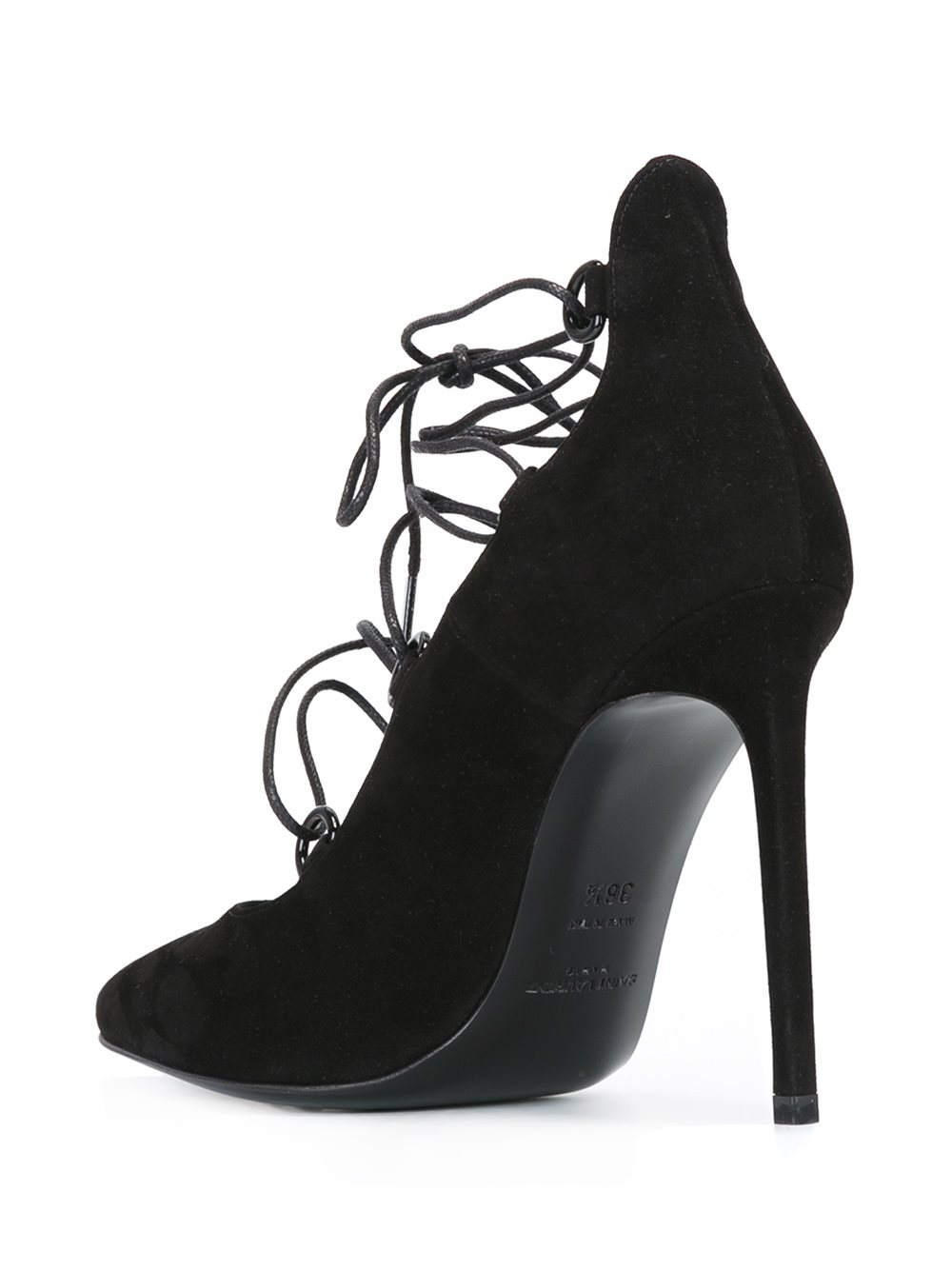 paris系带高跟鞋