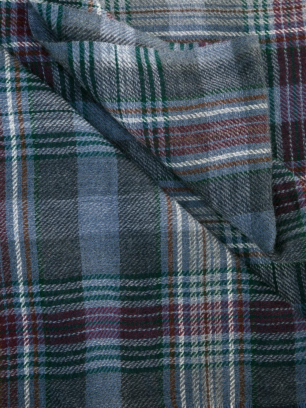 checked scarf