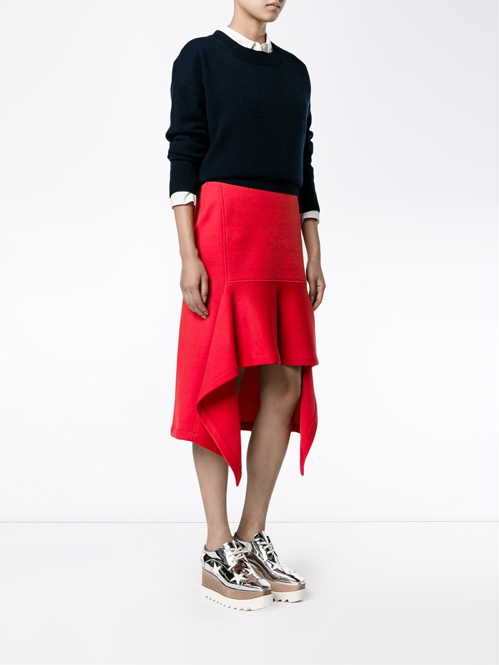 asymmetric skirt