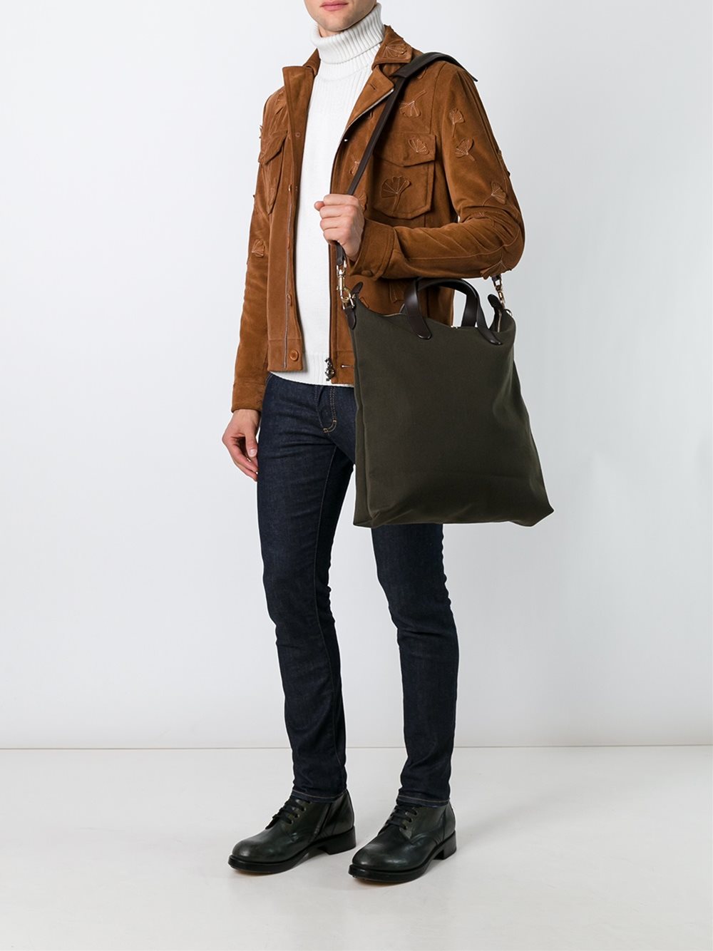 round handle tote