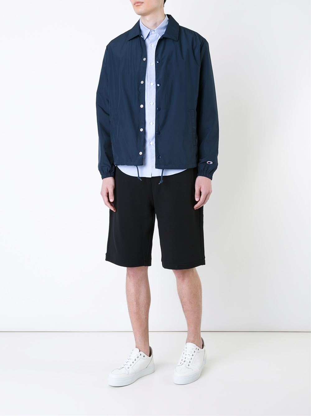 Mr. Gentleman x Champion印花夹克