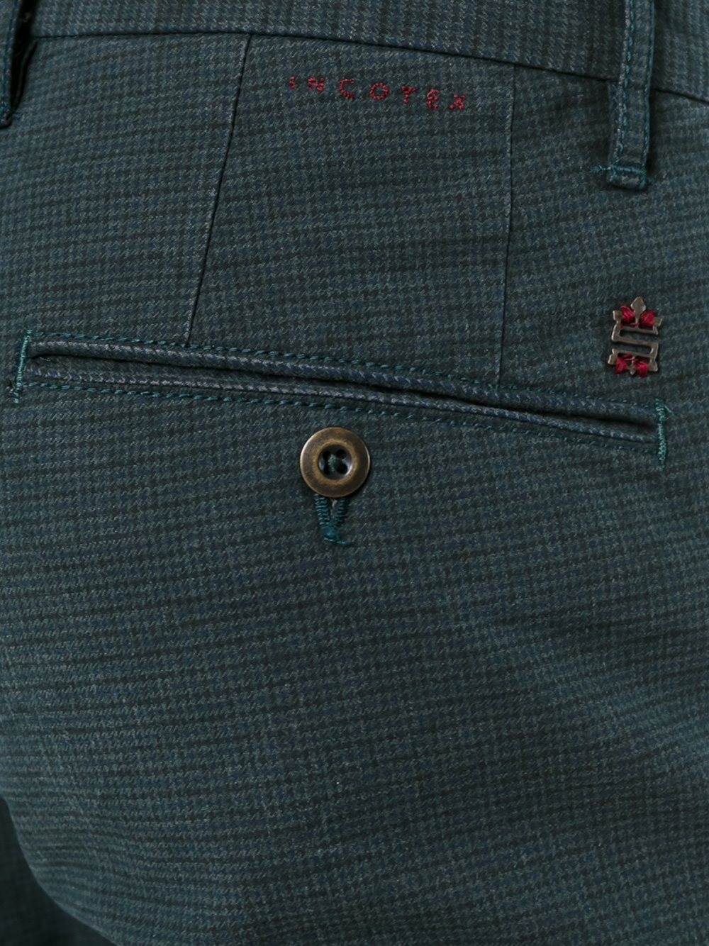 slim fit trousers