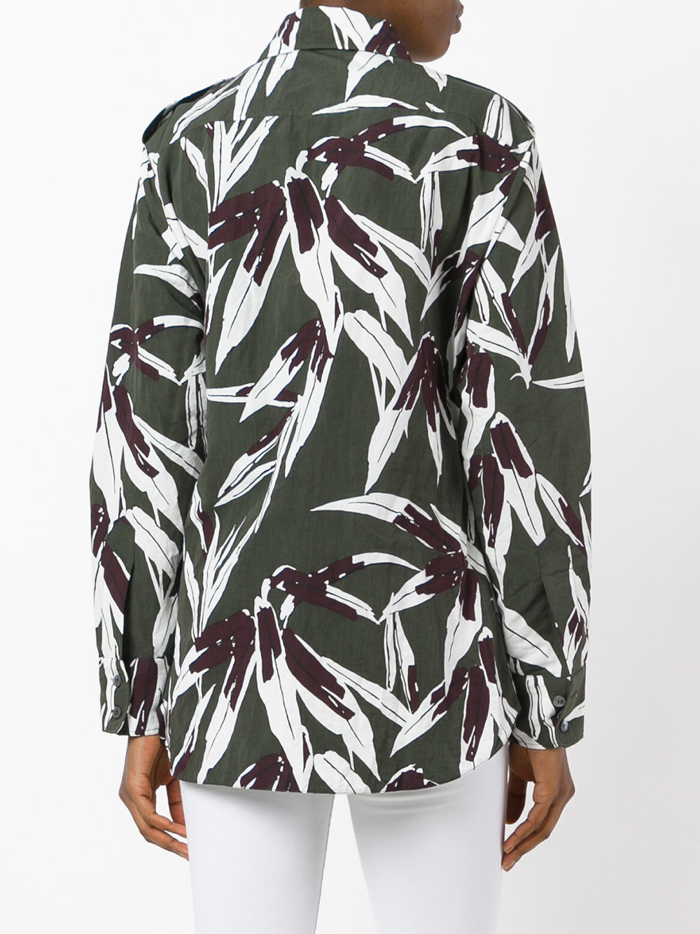 swash print shirt 