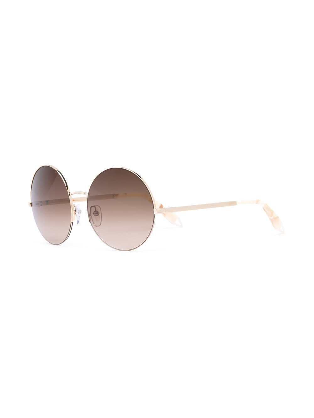 round gradient lens sunglasses