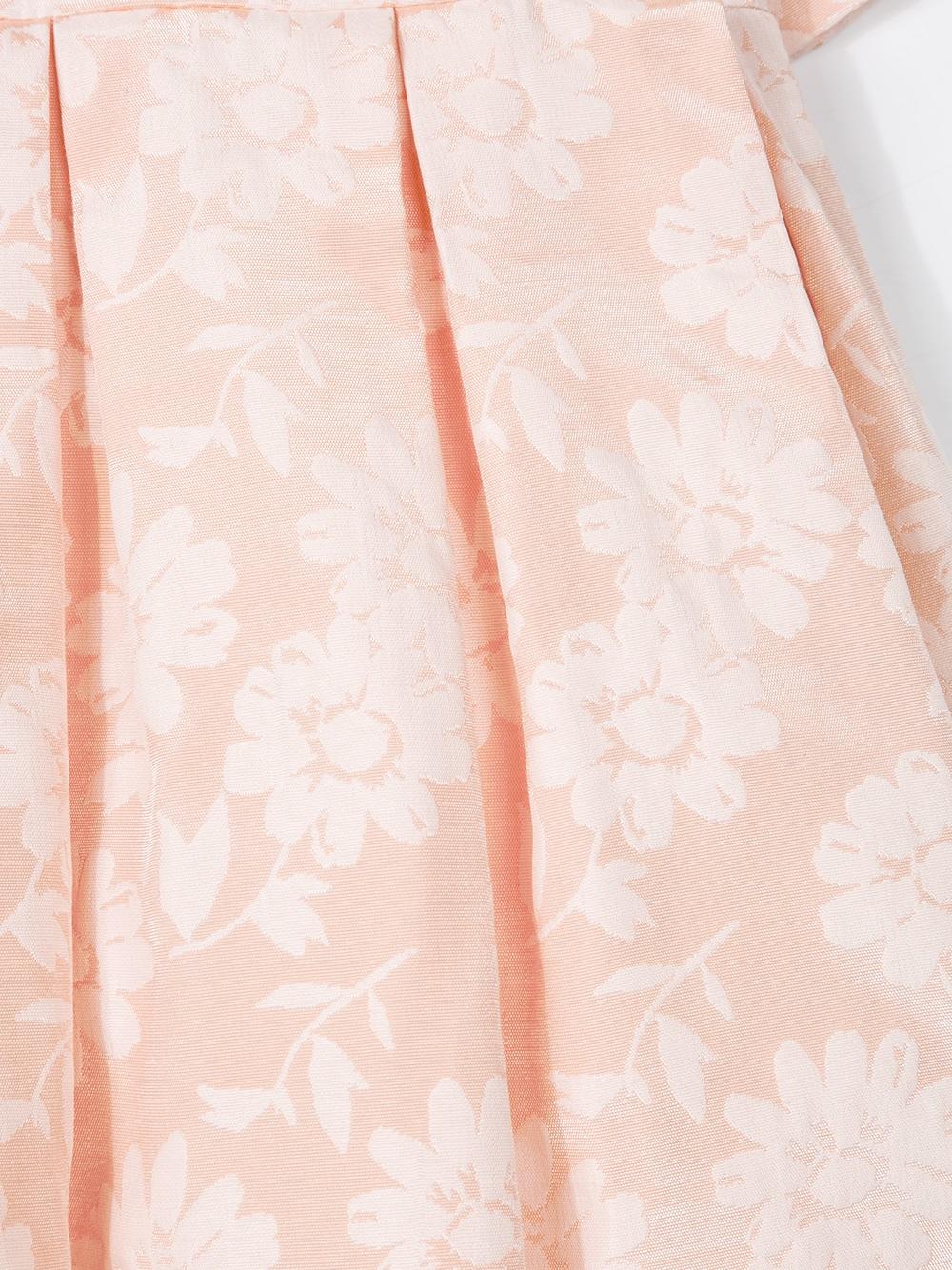 blossom jacquard dress
