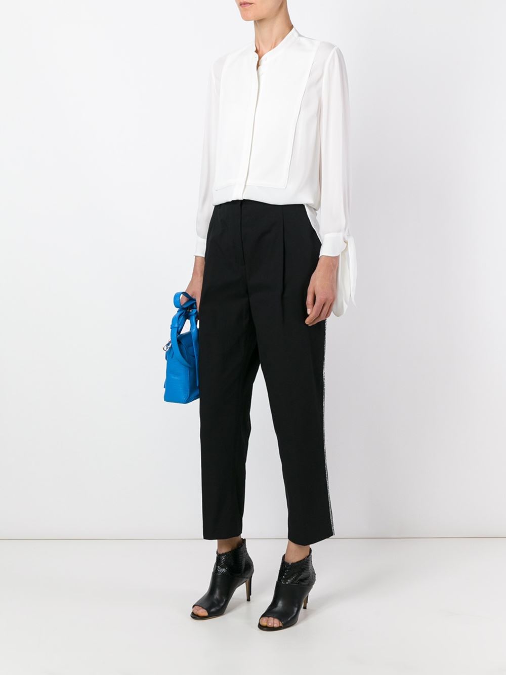 cropped trousers