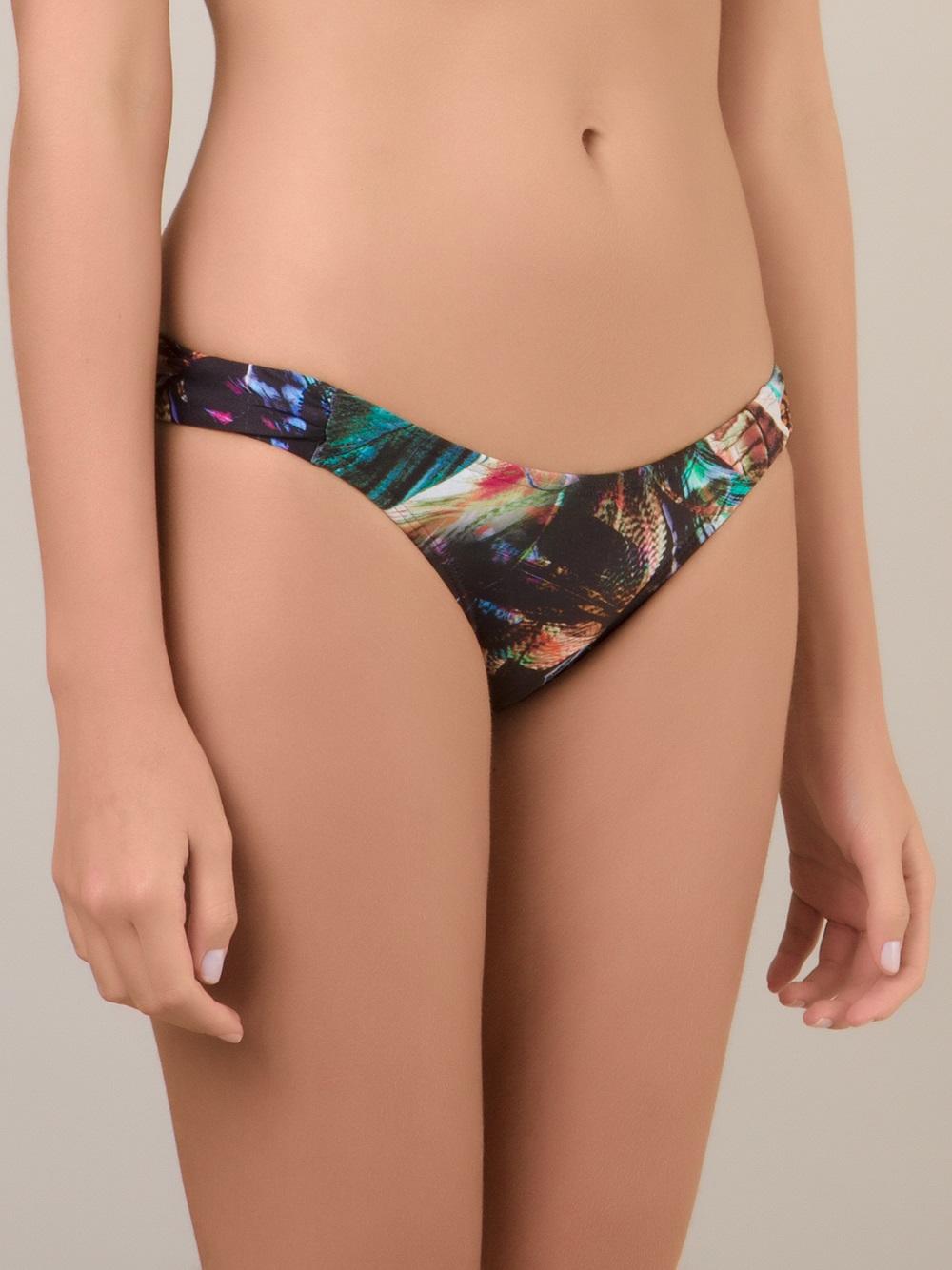 printed bikini bottoms