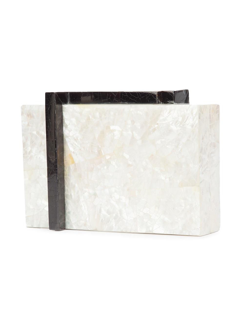 bicolour clutch 