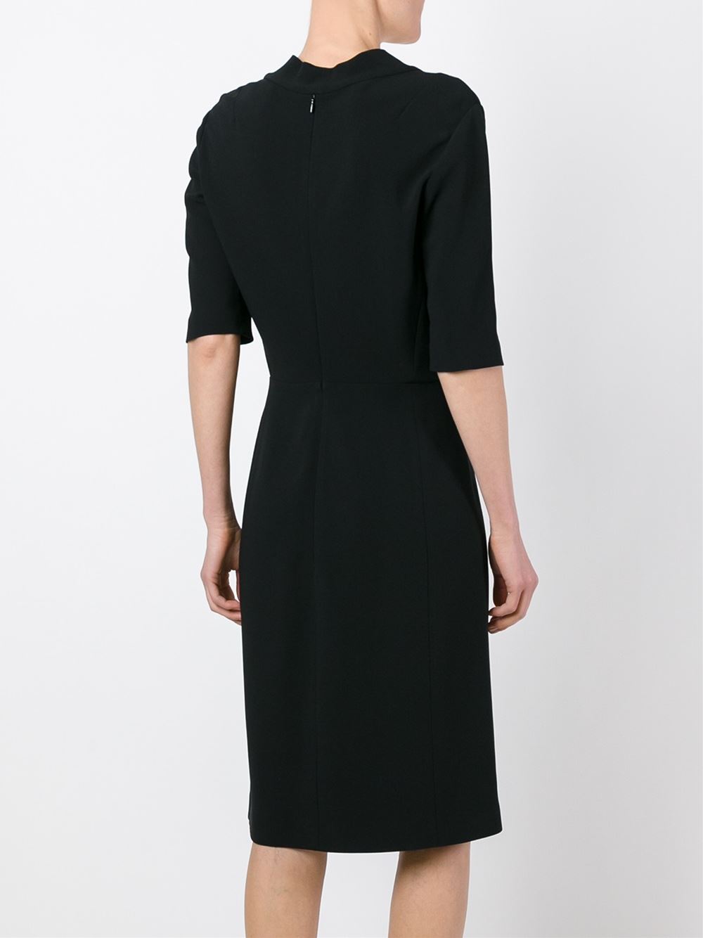 cowl neck dress