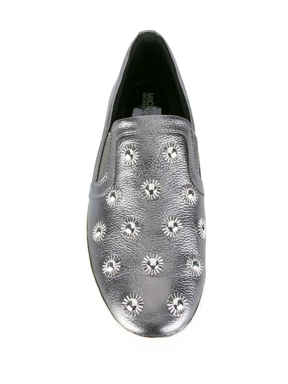 studded slip-on trainers