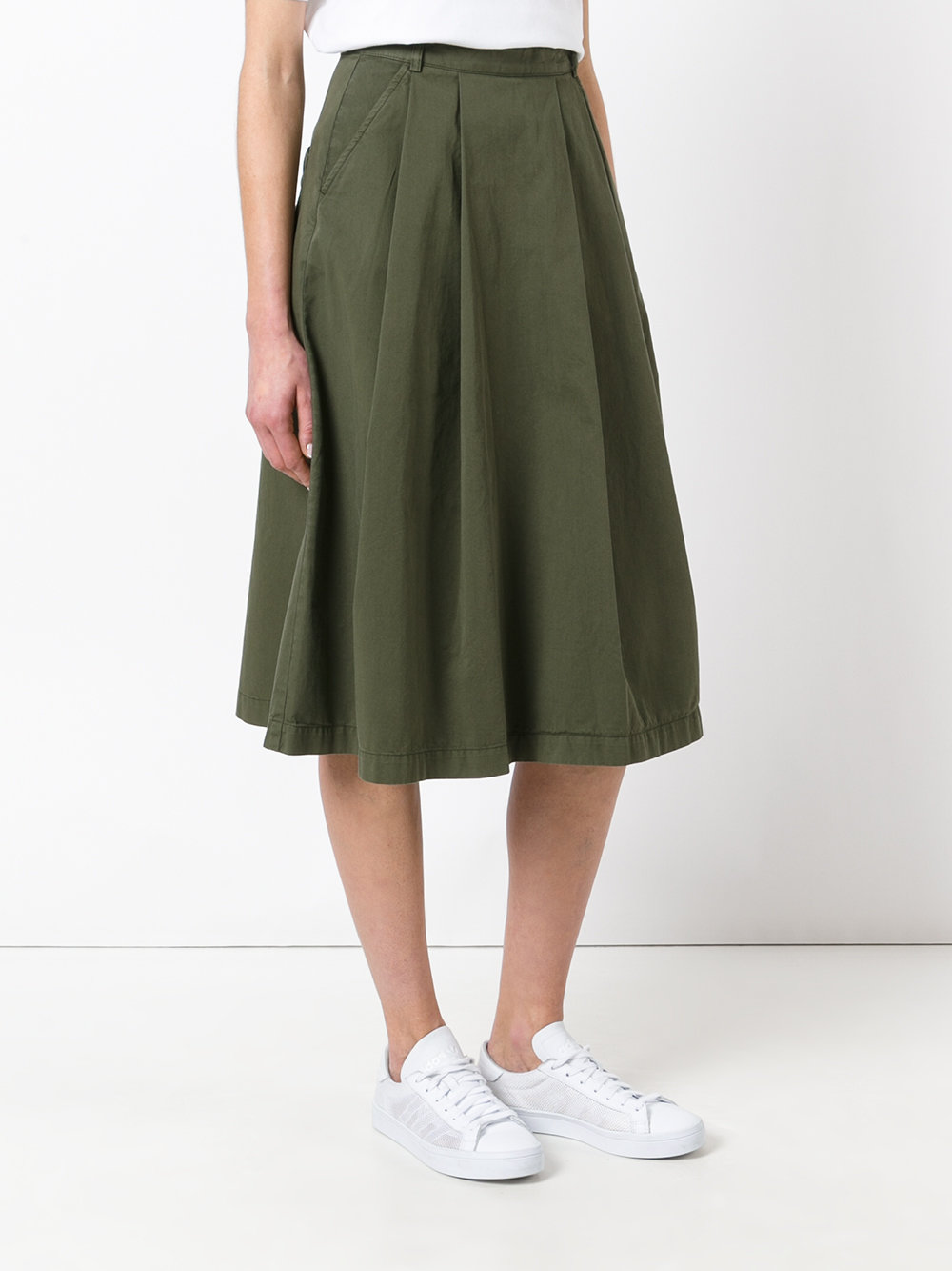 pleat skirt