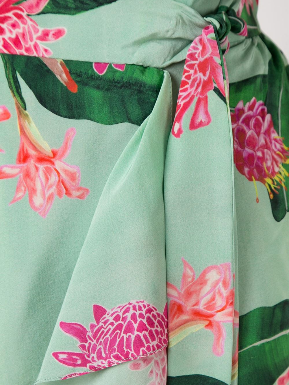 high-waisted midi skirt