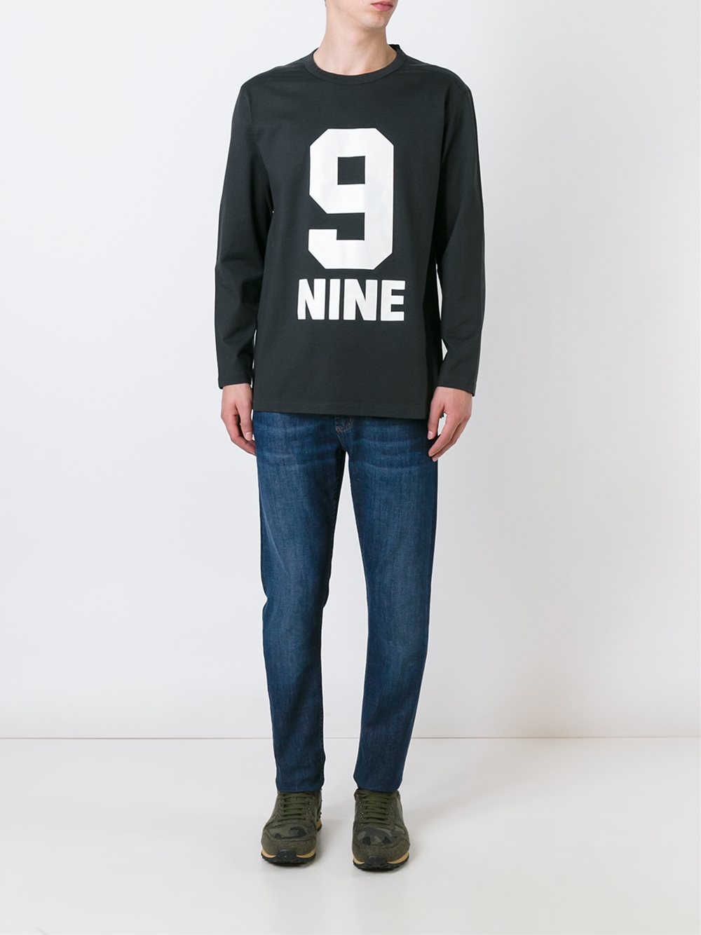 nine印花t恤