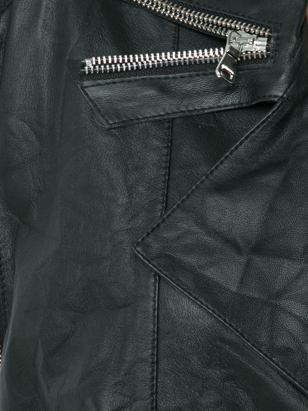 sleeveless biker jacket