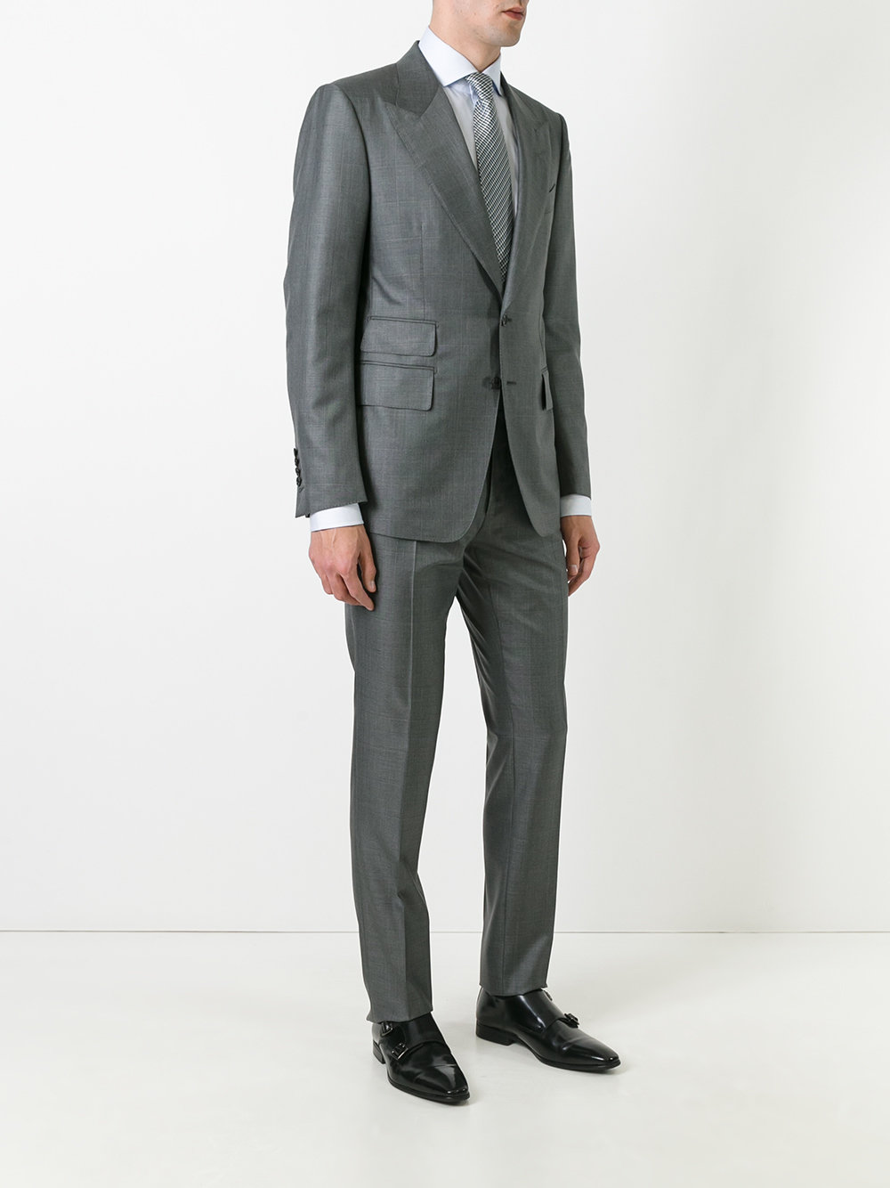 slim-fit suit