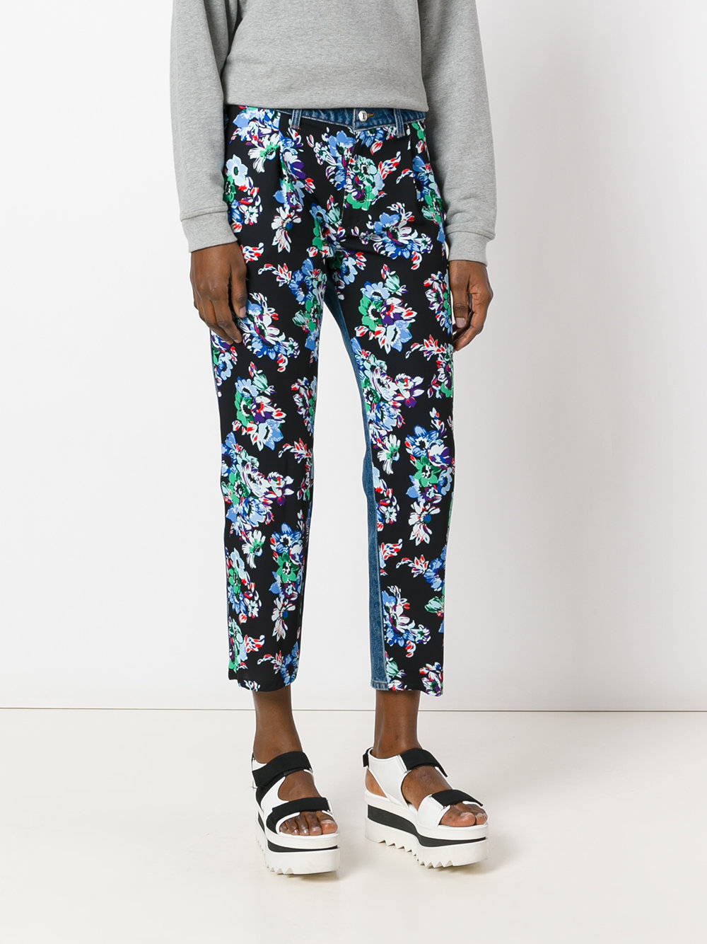 floral print trousers 