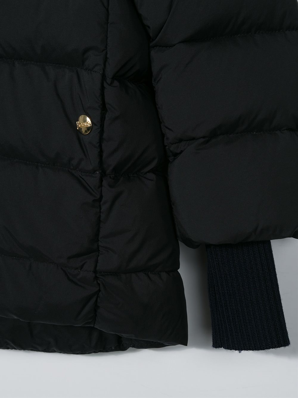 hooded padded jacket