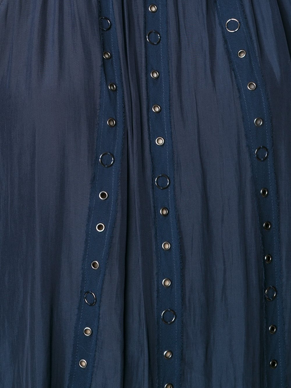 pleated halter neck top