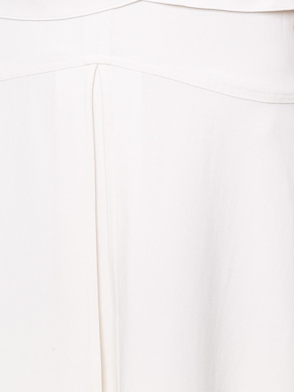flared satin dress