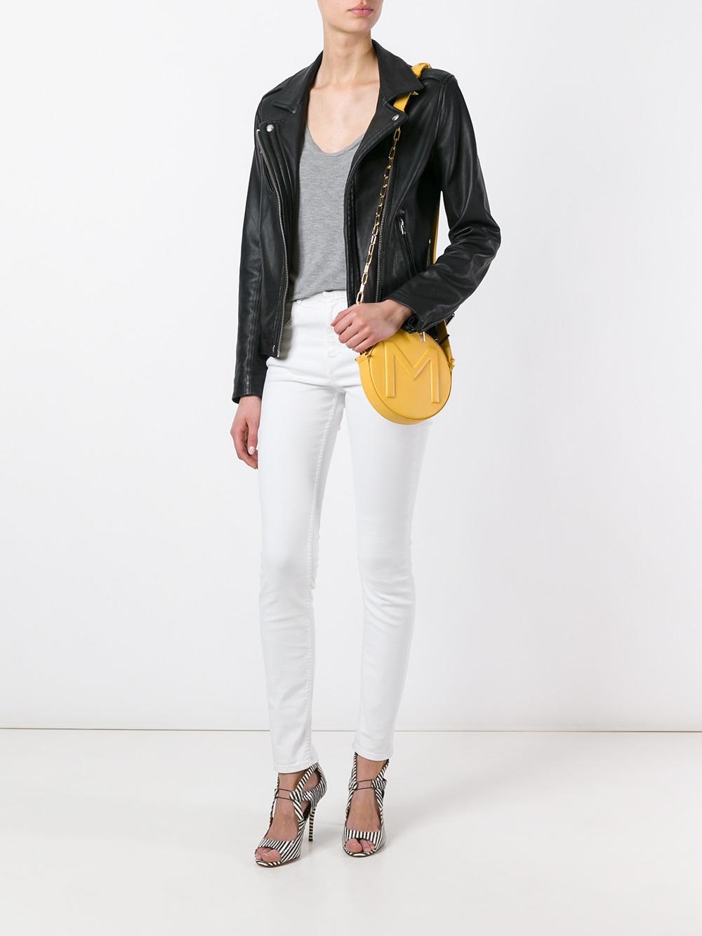 round cross-body bag 
