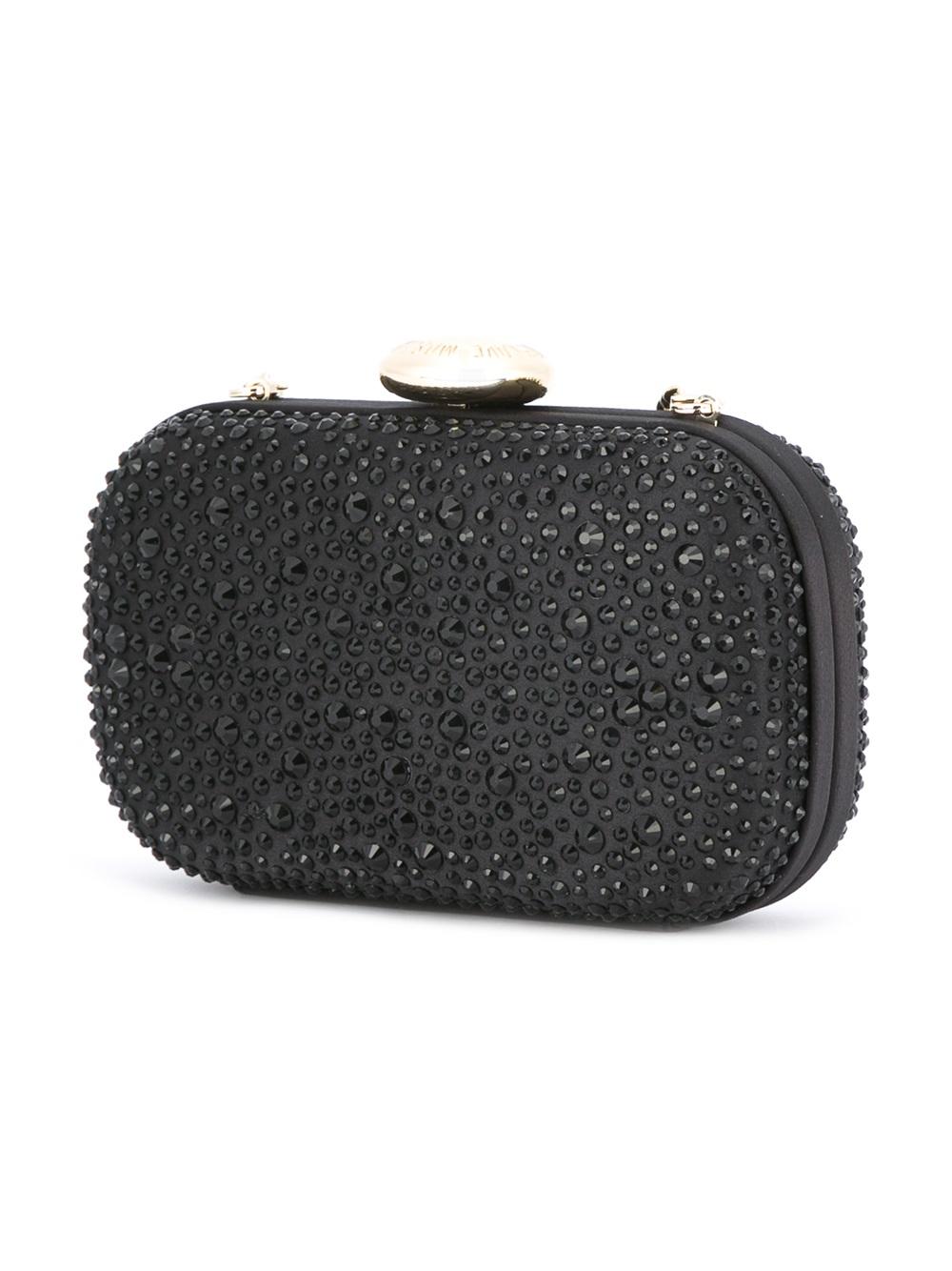 embellished clutch