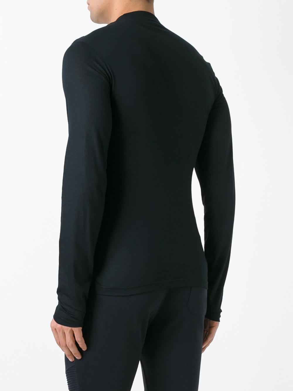 wrap front sweatshirt