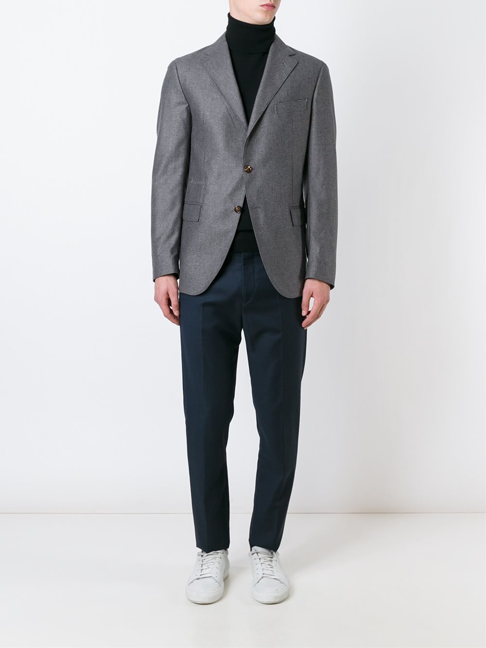 notched lapel blazer