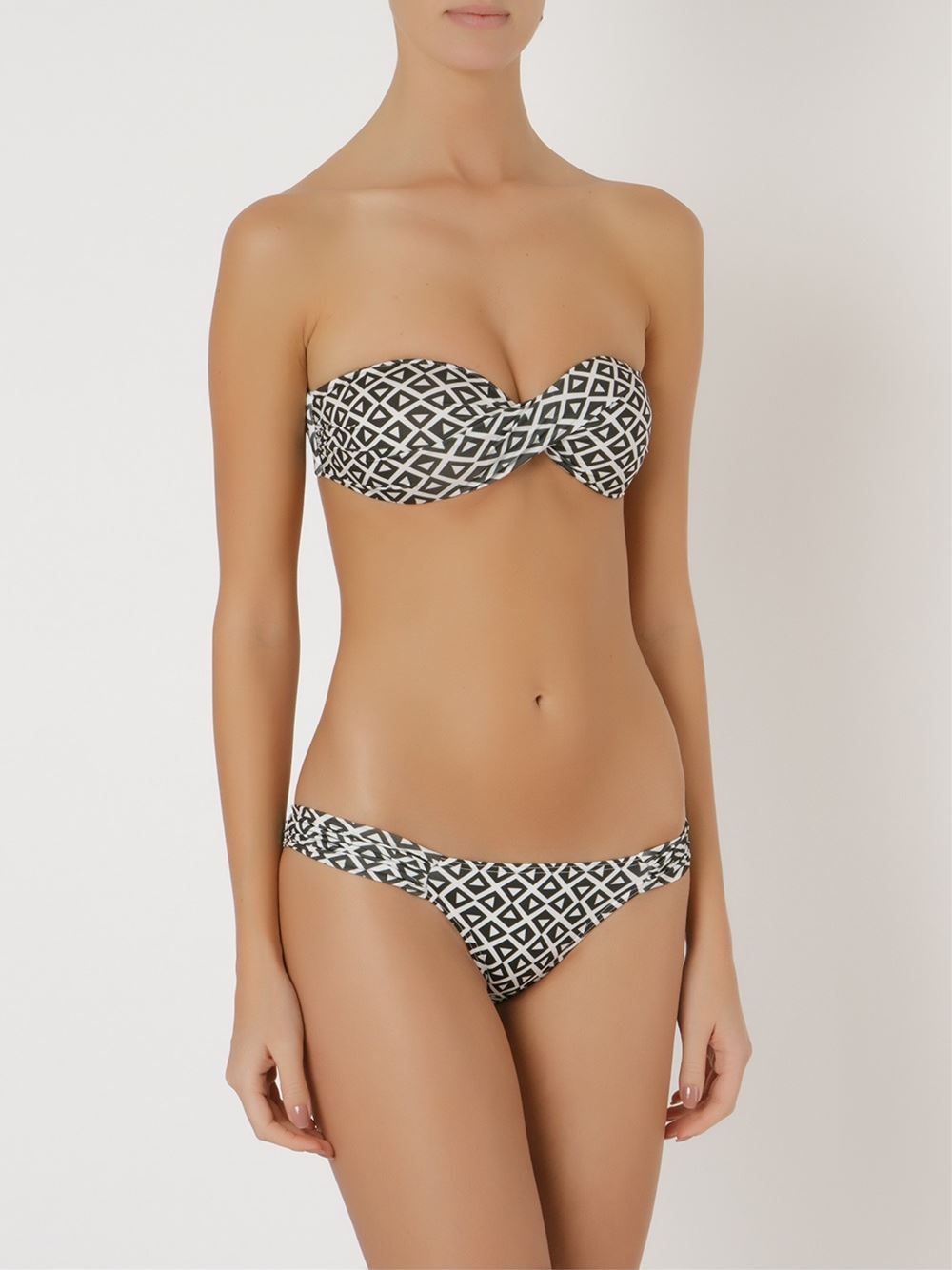 bandeau bikini set