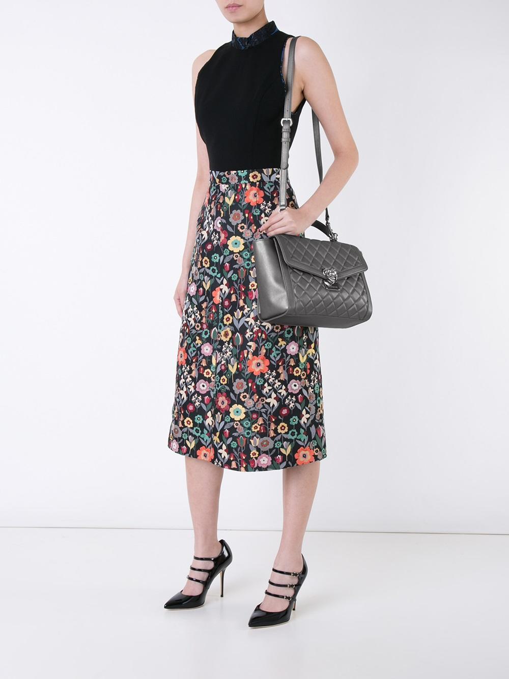 large quilted tote