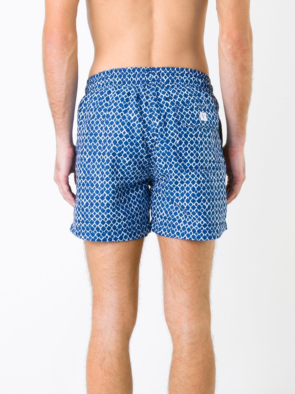 'Core Range' printed swim shorts