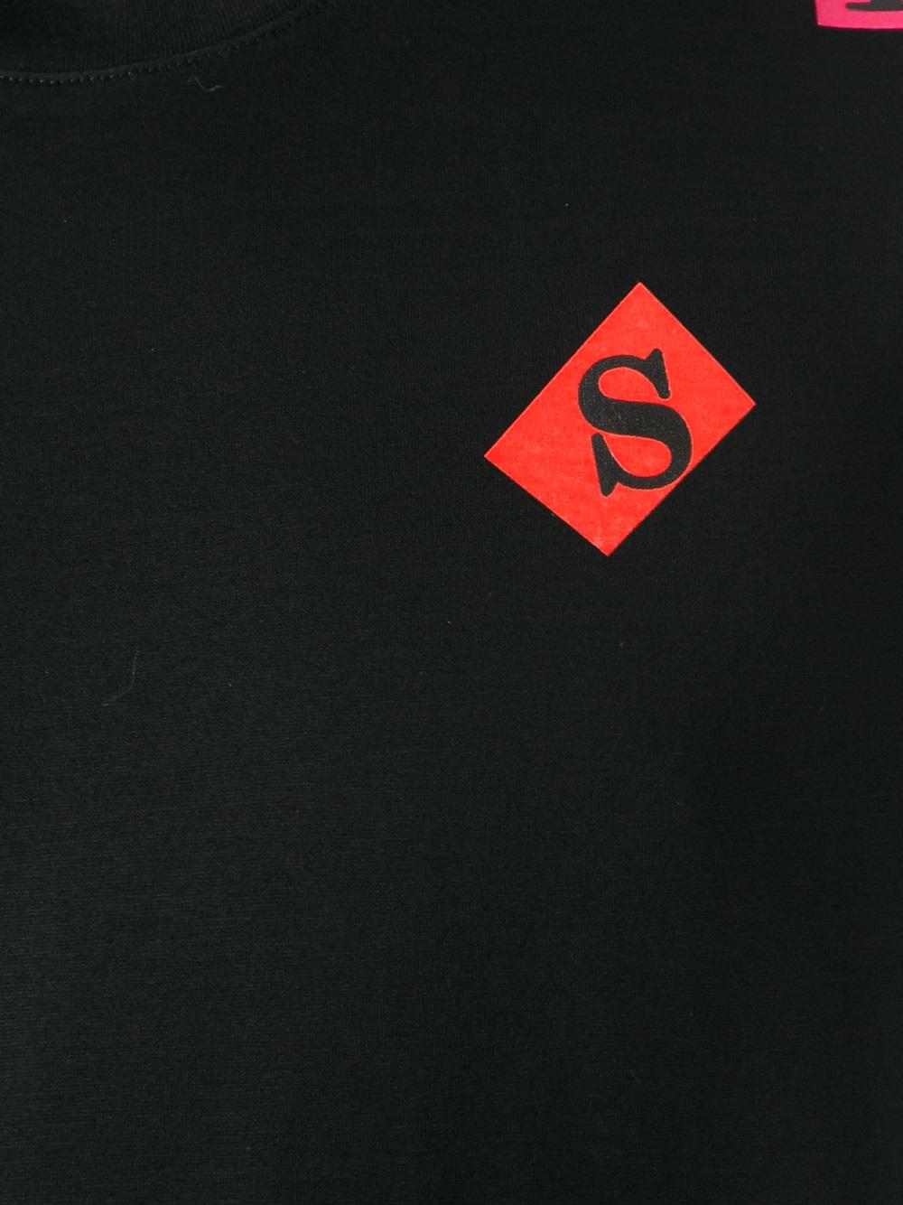 letters print T-shirt
