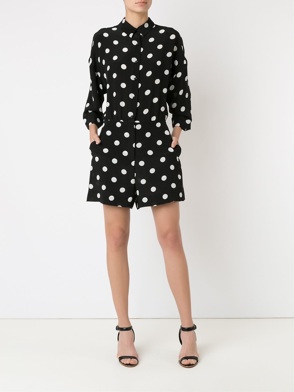 printed playsuit