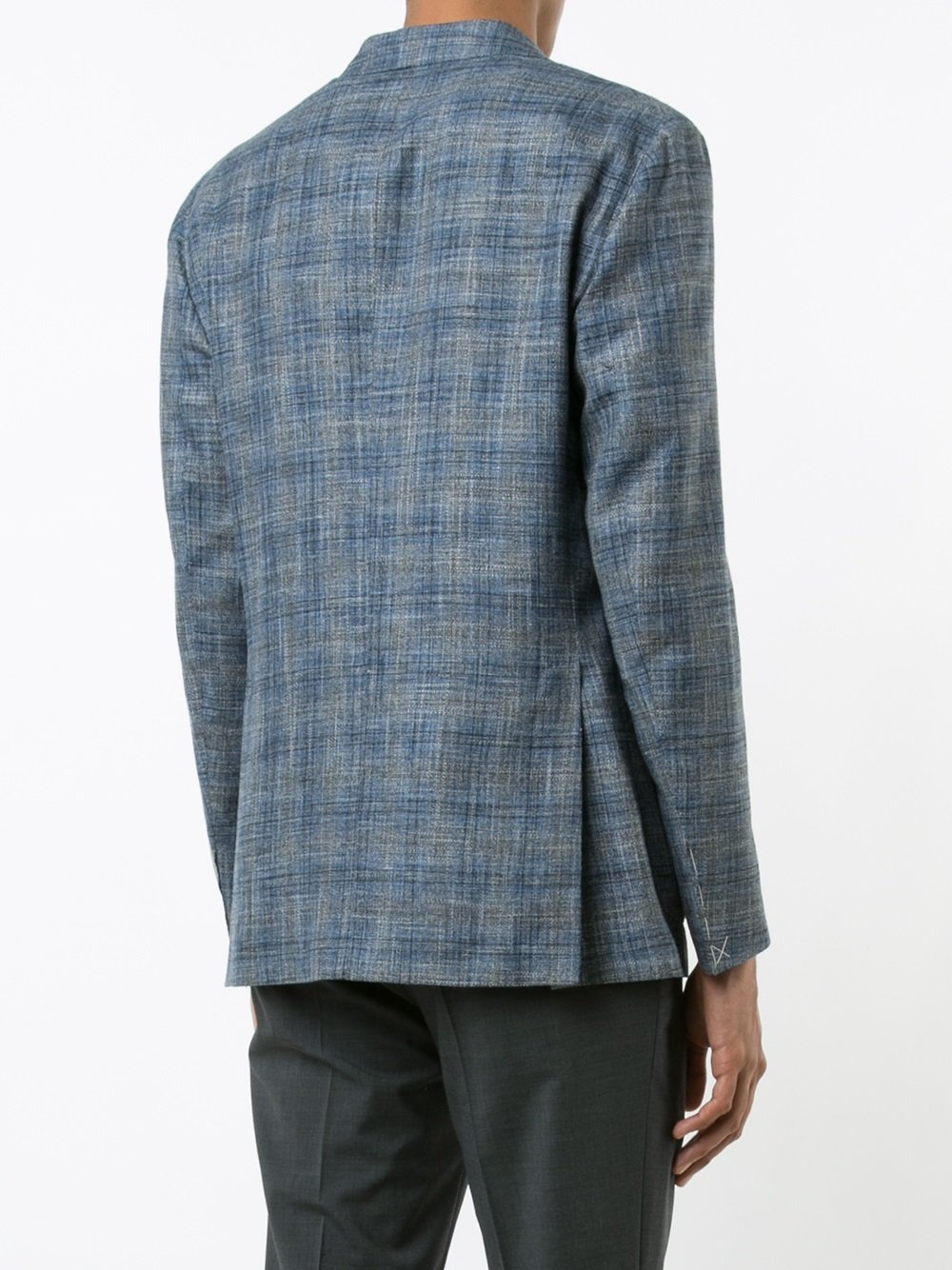 plaid blazer