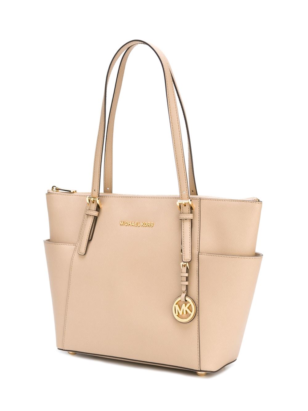 'Jet Set Travel' top-zip tote 