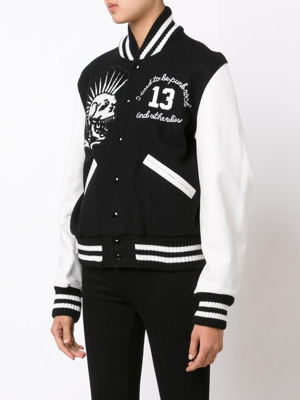 'Blue Lagoon' bomber jacket