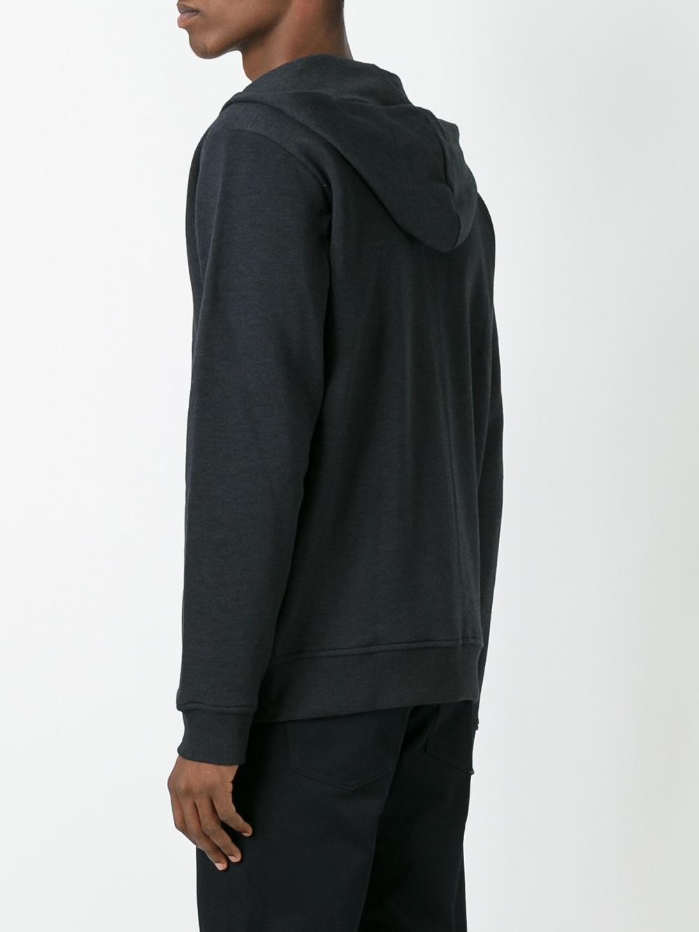 zipped hoodie