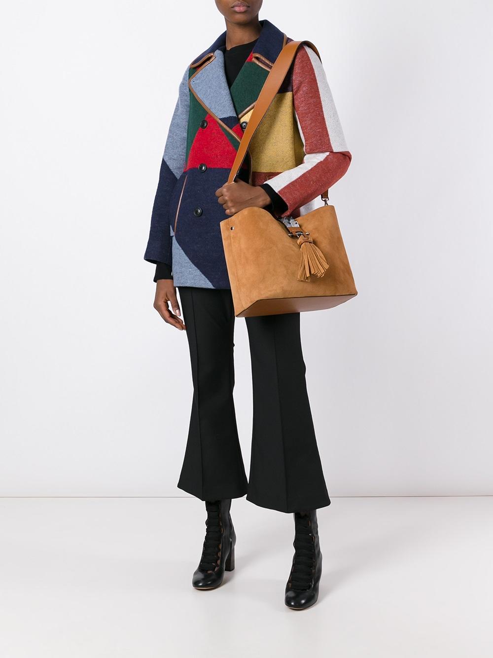 tassel detailing shoulder bag