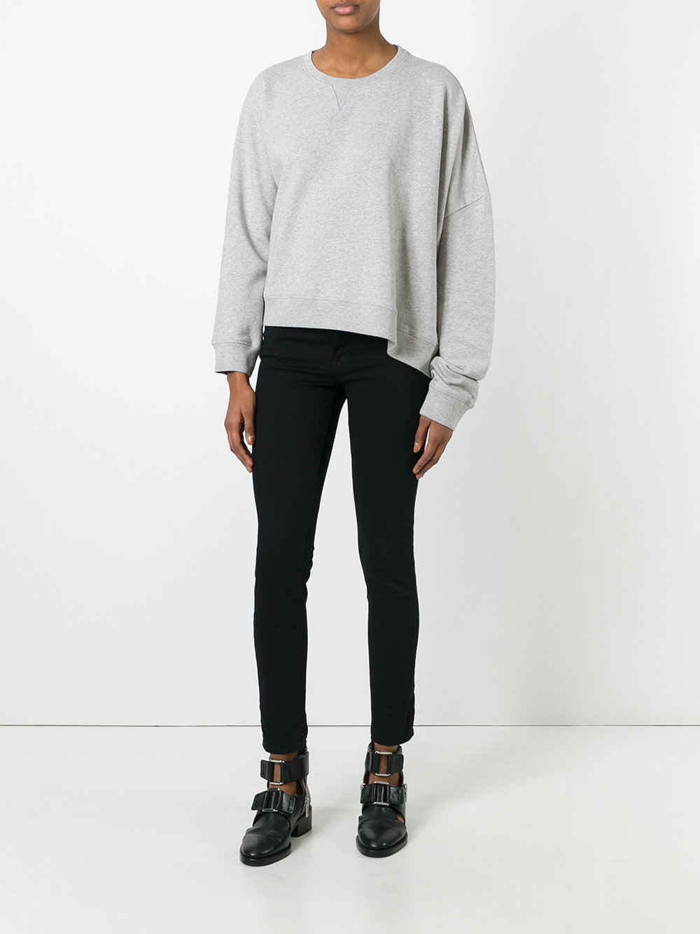 asymmetric sweatshirt