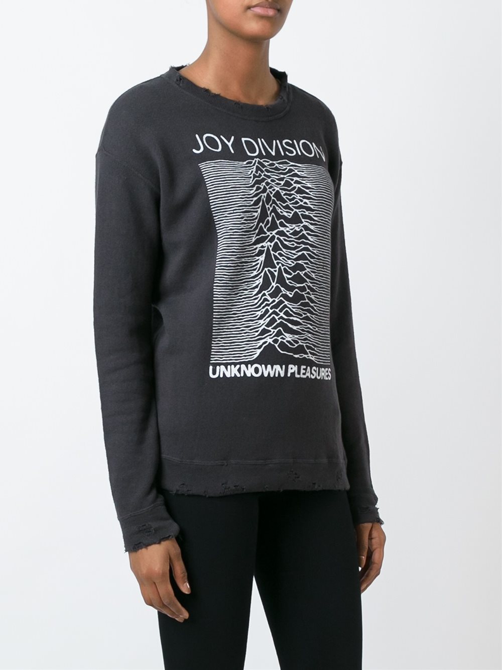 'Joy Division'图案套头衫