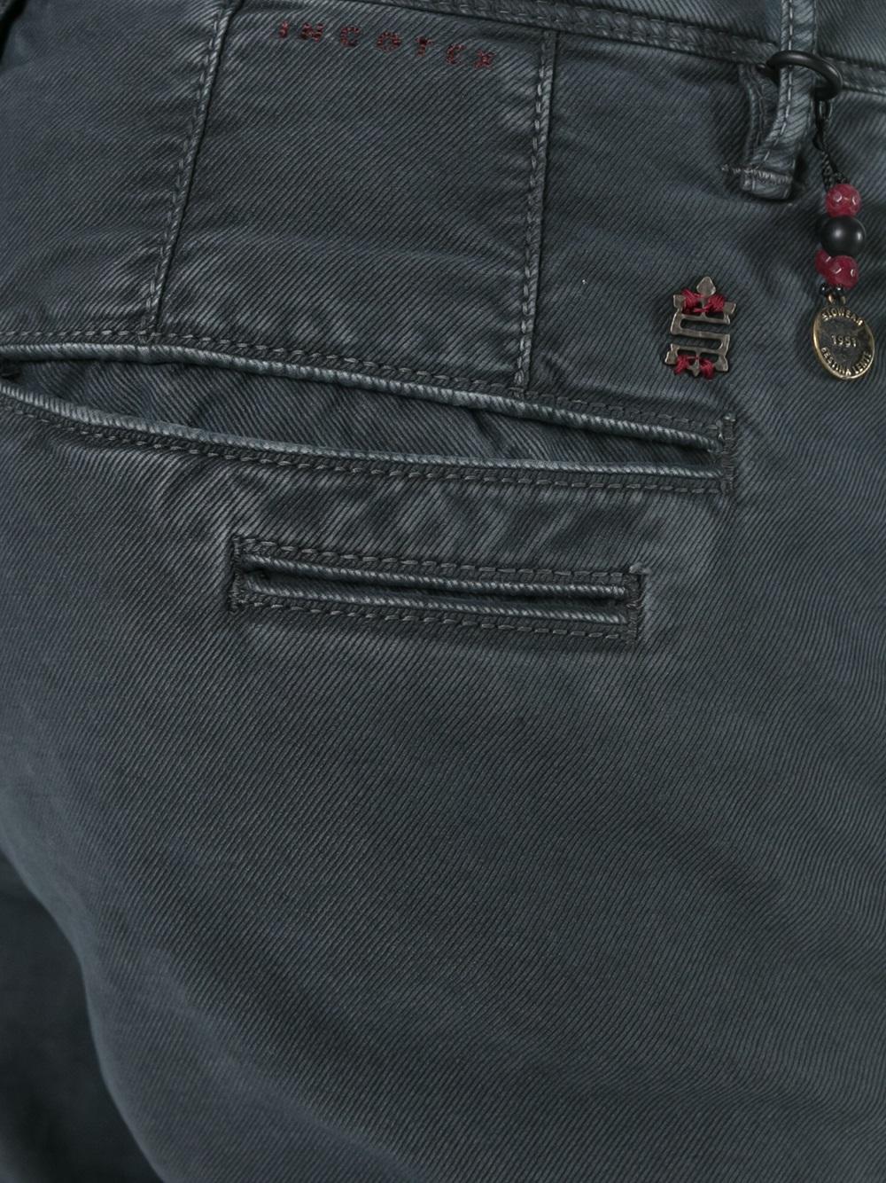 slim-fit trousers