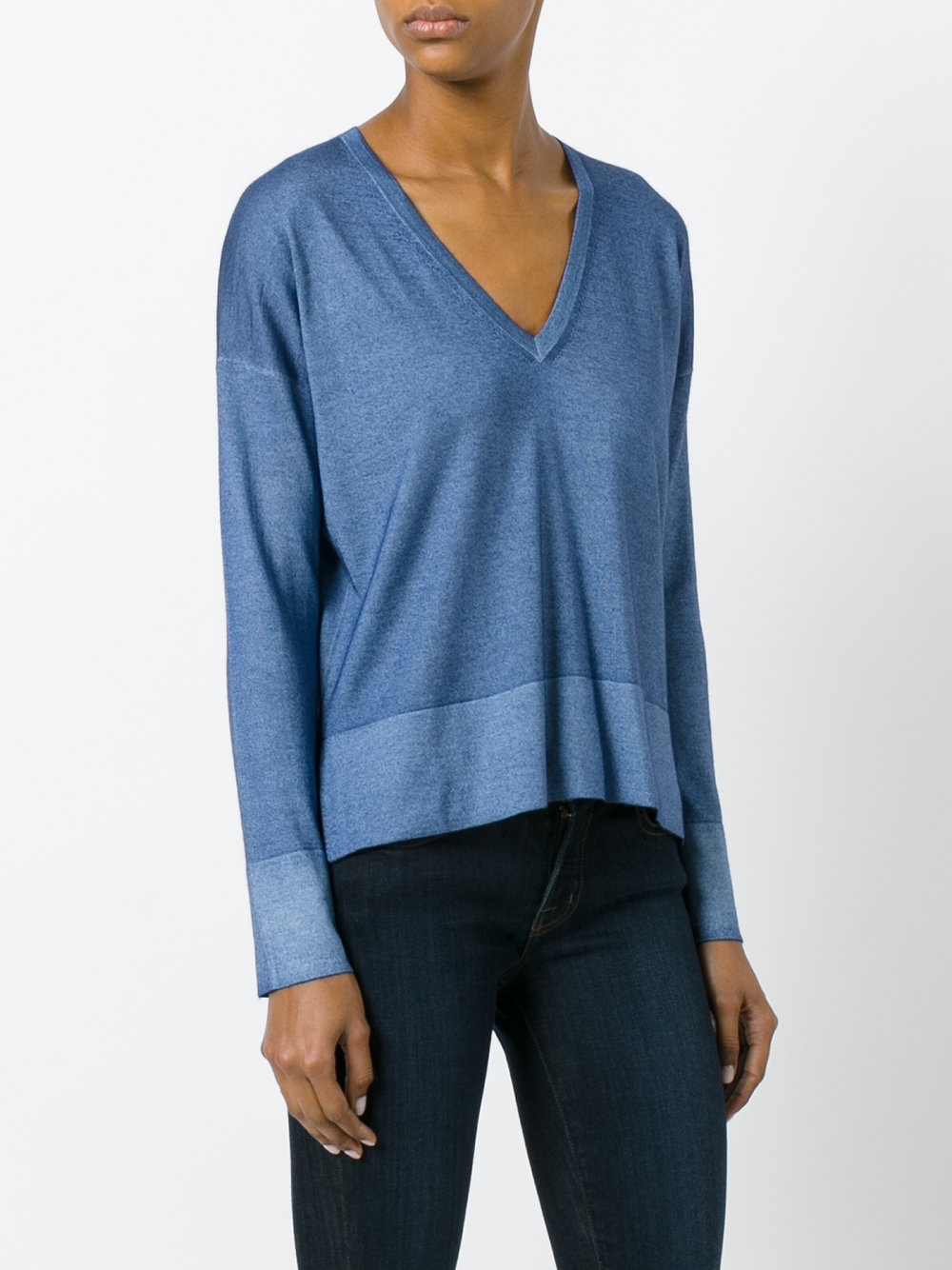 V-neck jumper