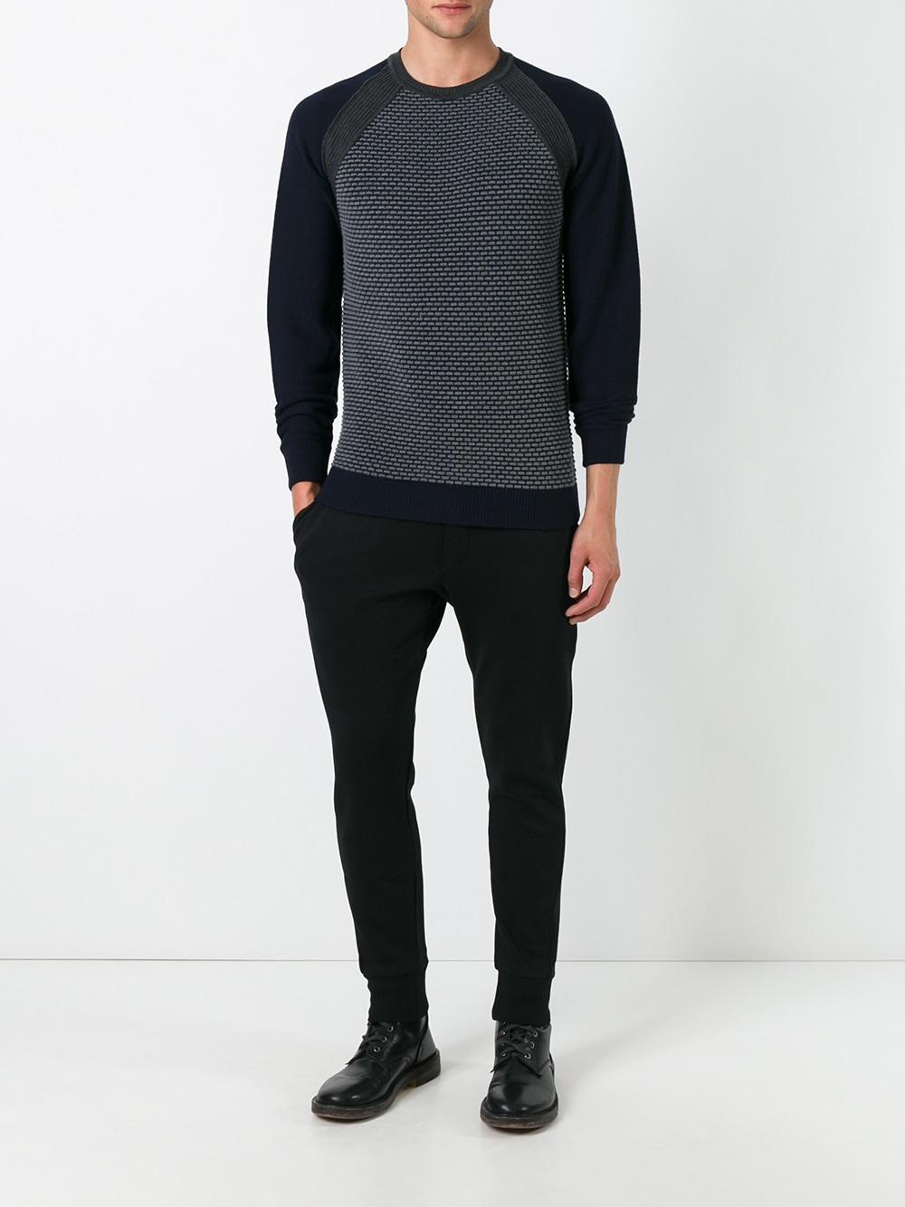 patterned panel jumper