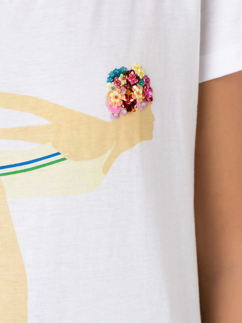 embroidered t-shirt