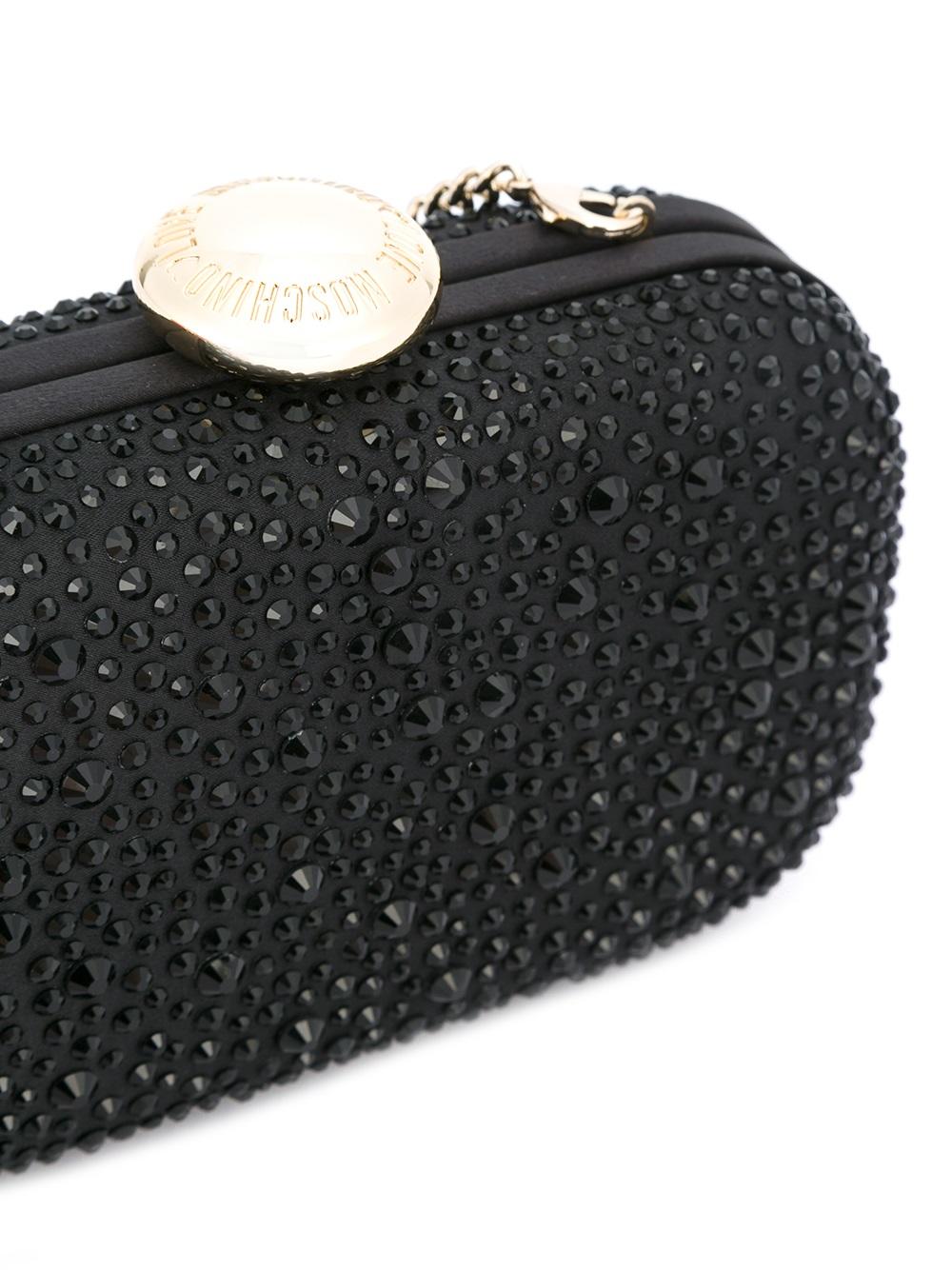 embellished clutch