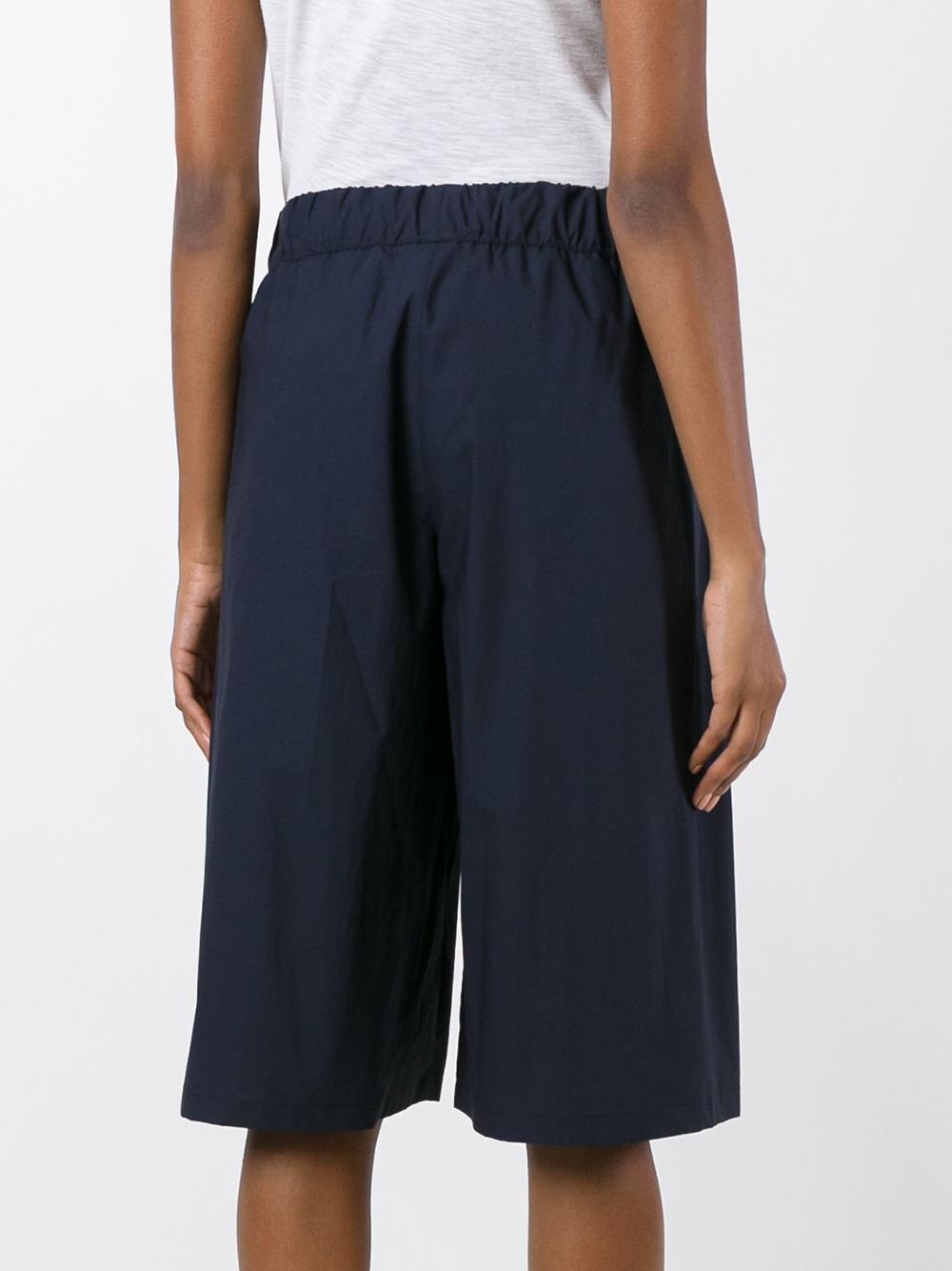 wide leg bermuda shorts 