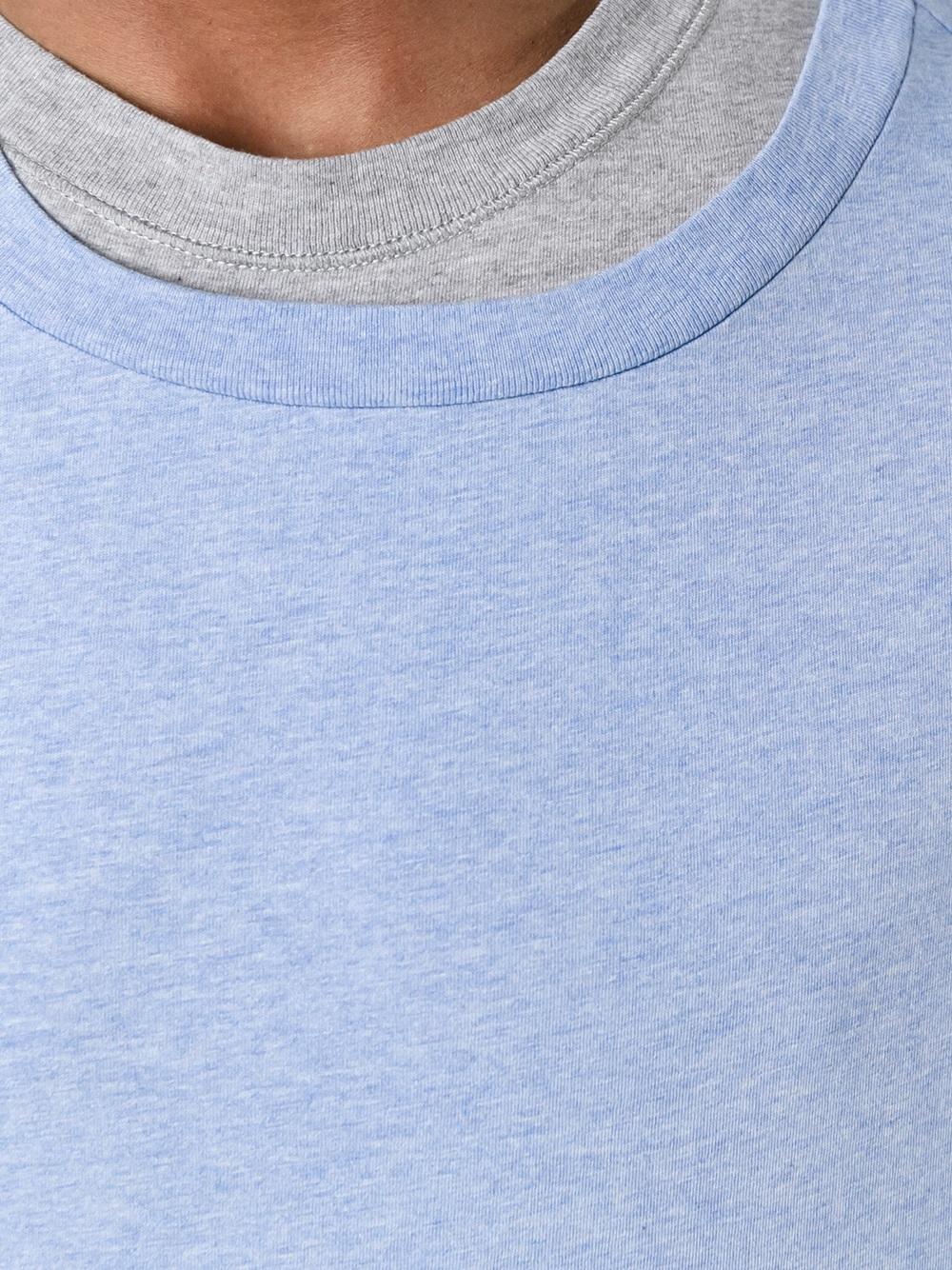 layered-effect T-shirt