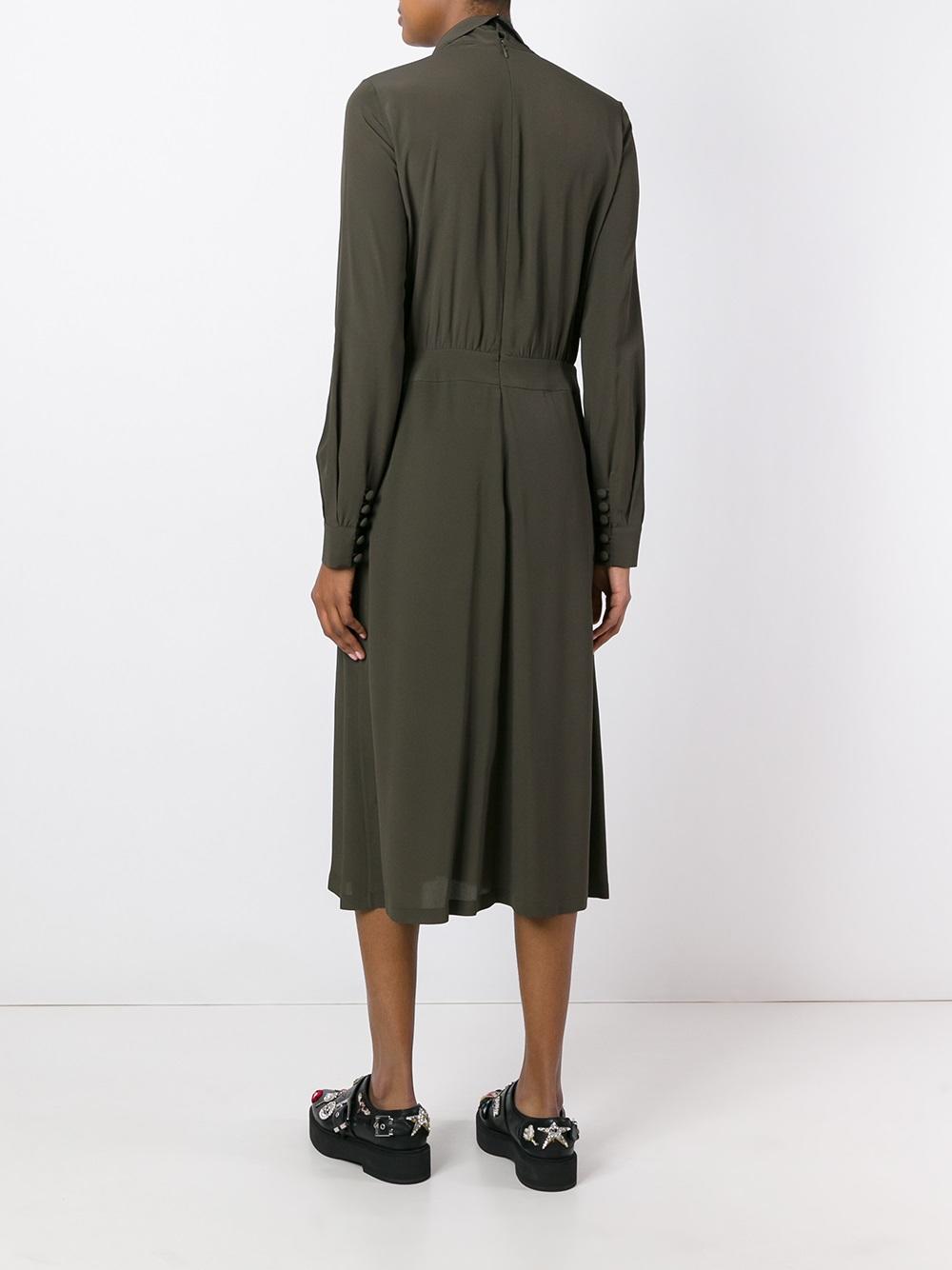 longsleeved mid dress