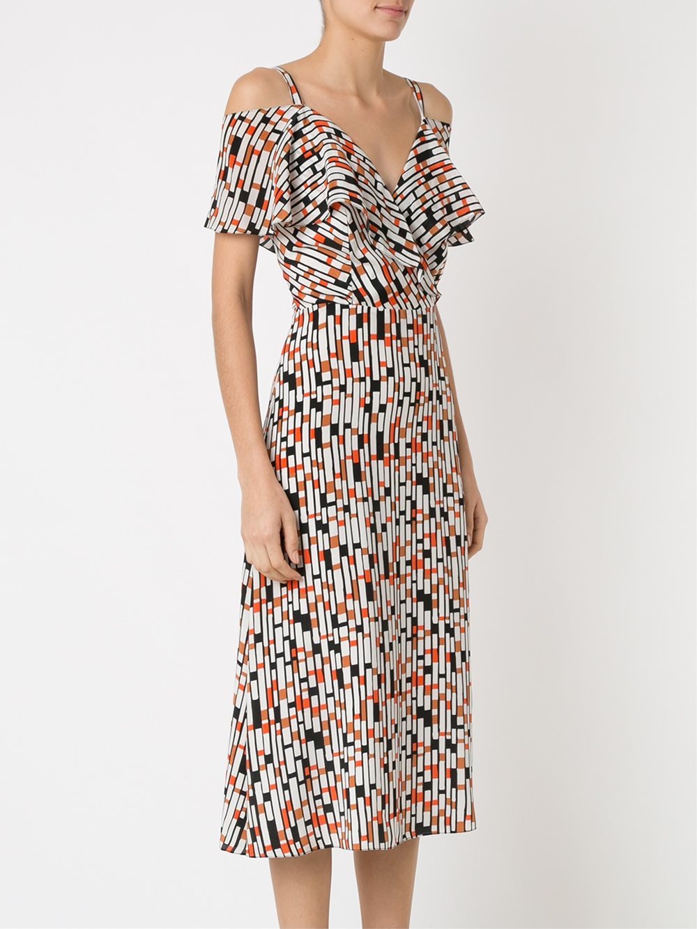 silk midi dress