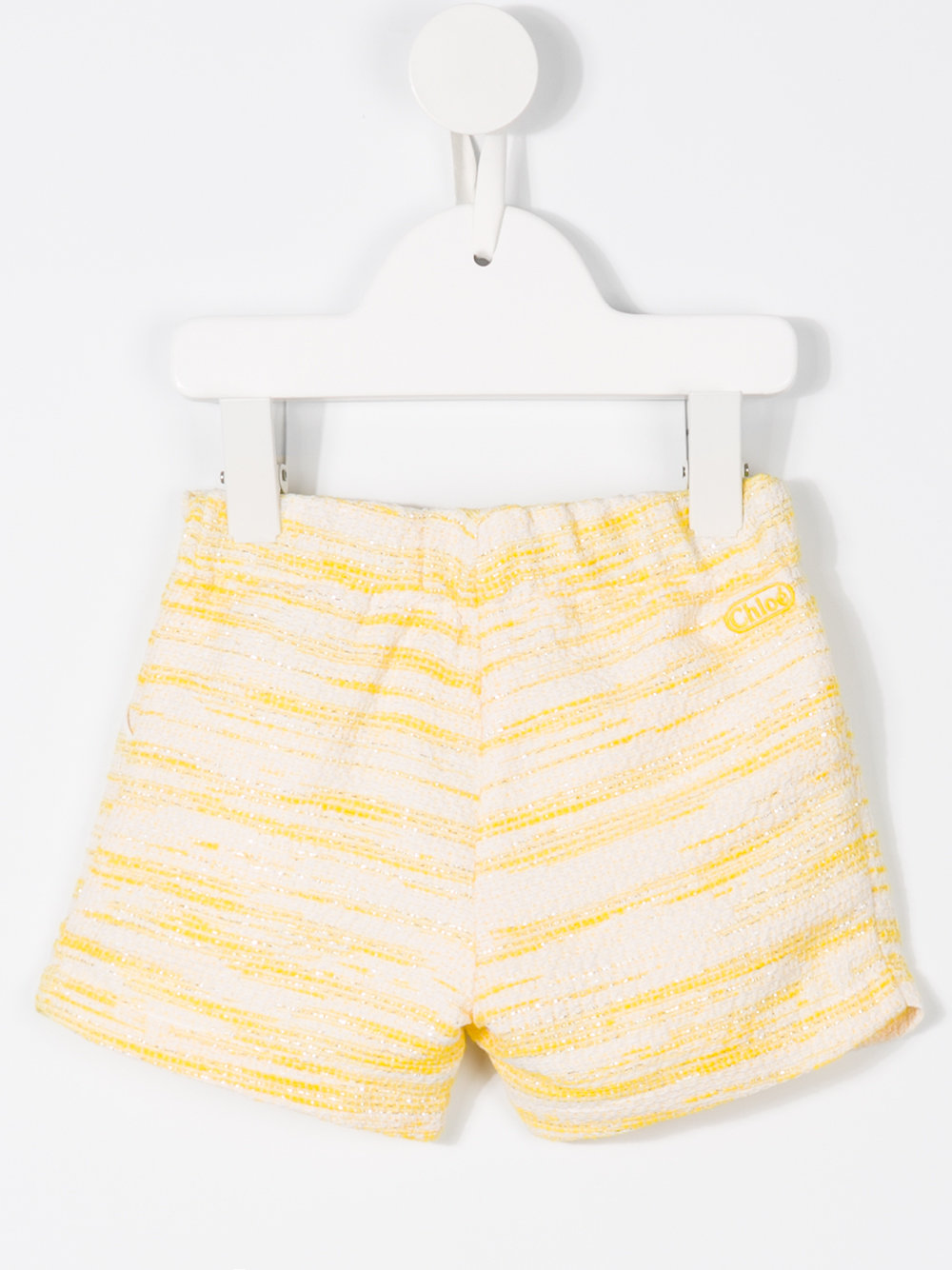 pleat detail shorts